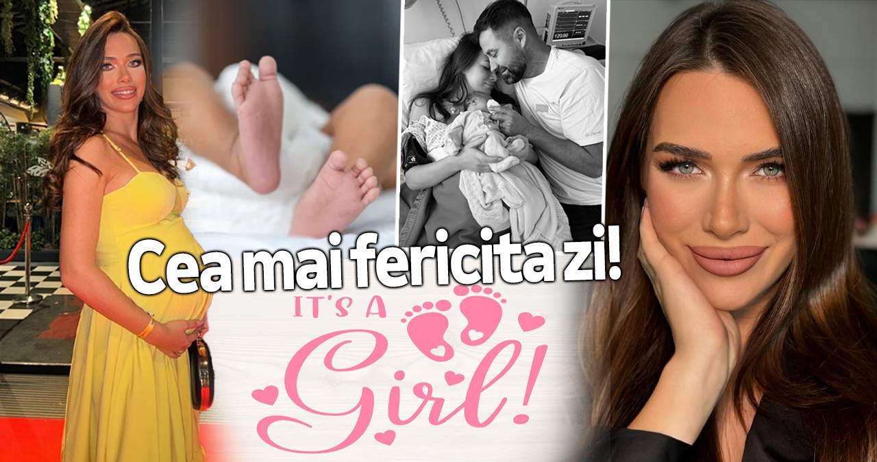 Iustina, concurenta de la Insula Iubirii, a născut! A adus pe lume o fetiță Iustina, concurenta de la Insula Iubirii, a născut! A adus pe lume o fetiță