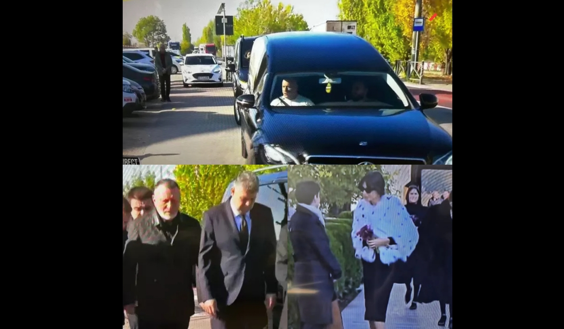 Ciolacu, Dana Budeanu şi Loredana Groza au venit la înmormântarea Deliei Budeanu, la Mănăstirea Ghighiu
