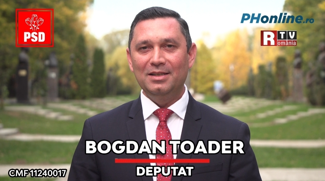 INTERVIU/ Cine este Bogdan Toader, candidat PSD Prahova la Camera Deputatilor INTERVIU/ Cine este Bogdan Toader, candidat PSD Prahova la Camera Deputatilor