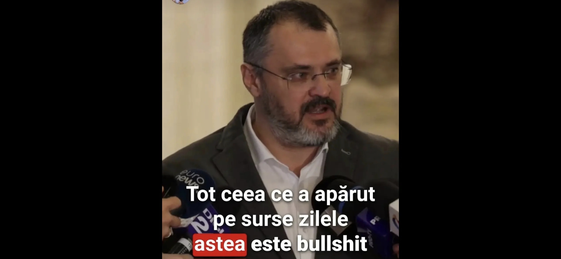 Cristian Ghinea (USR), limbaj de mahala în direct: „E bullshit tot ce s-a scris!”