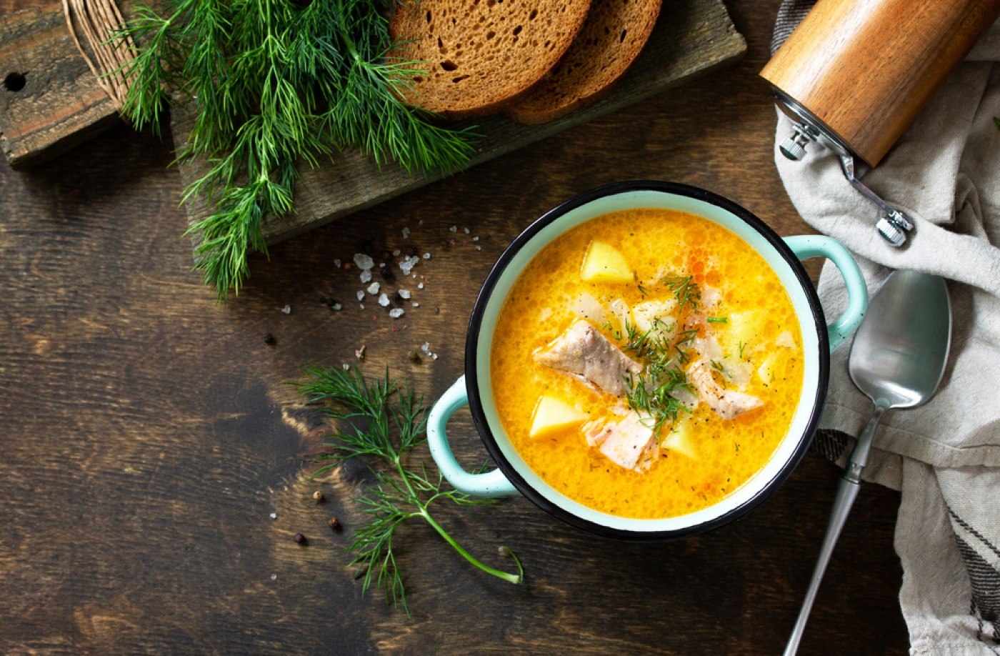 Rețeta perfectă de care nu ne vom mai sătura! Cum putem pregăti rapid o ciorbă de pește delicioasă