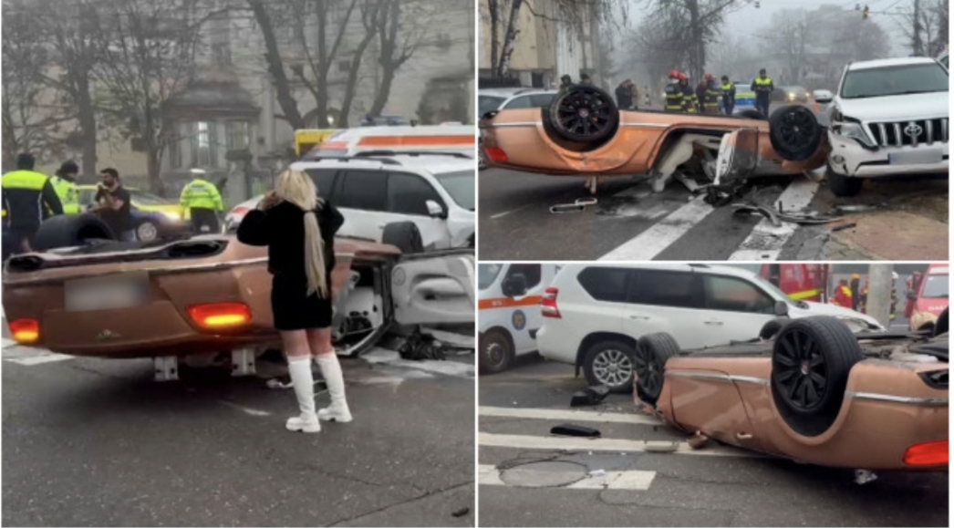 Ultima oră/ Poliția CONFIRMĂ că la volanul Bentley-ului răsturnat în Ploiești se afla o tânără fără permis. Inițial, se credea că femeia a fost pusă în mod fals să-și asume vina