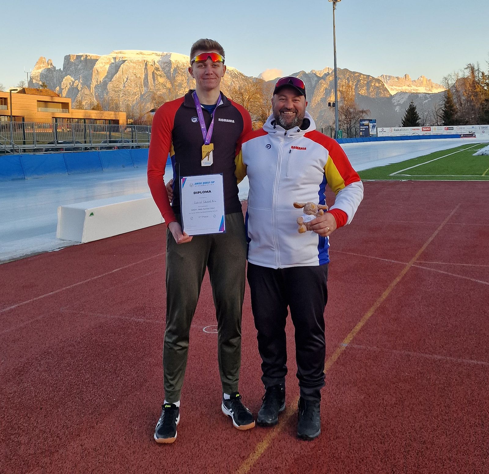Succes istoric la patinaj viteză