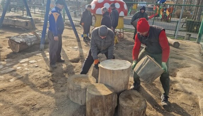 Curățenie de primăvară și lucrări de reamenajare, la ZOO Bucov