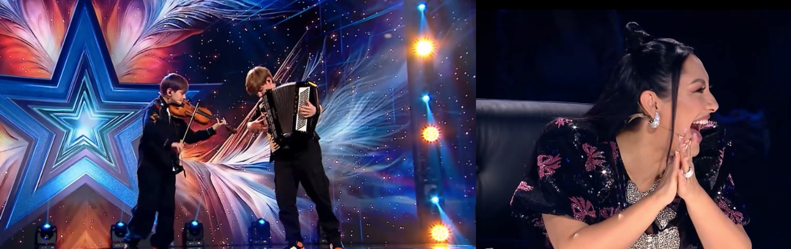 Surpriză pentru Andra la Românii au Talent. Copiii lui Vasile Advahov au cucerit-o cu un moment special la vioară și acordeon: „M-am emoționat” Surpriză pentru Andra la Românii au Talent. Copiii lui Vasile Advahov au cucerit-o cu un moment special la vioară și acordeon: „M-am emoționat”
