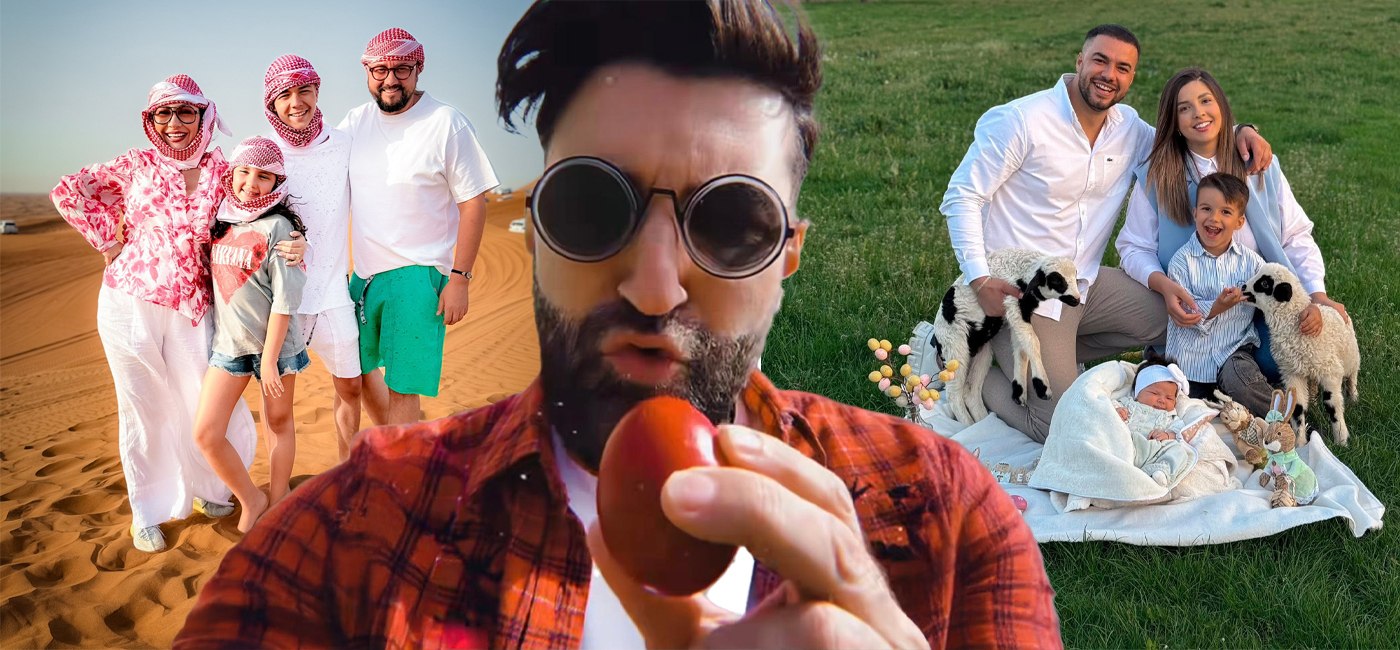 Primele fotografii cu bebelușa lui Culiță Sterp: „Faceți cunoștință cu prințesa!” Unde au petrecut vedetele, de Paște?
