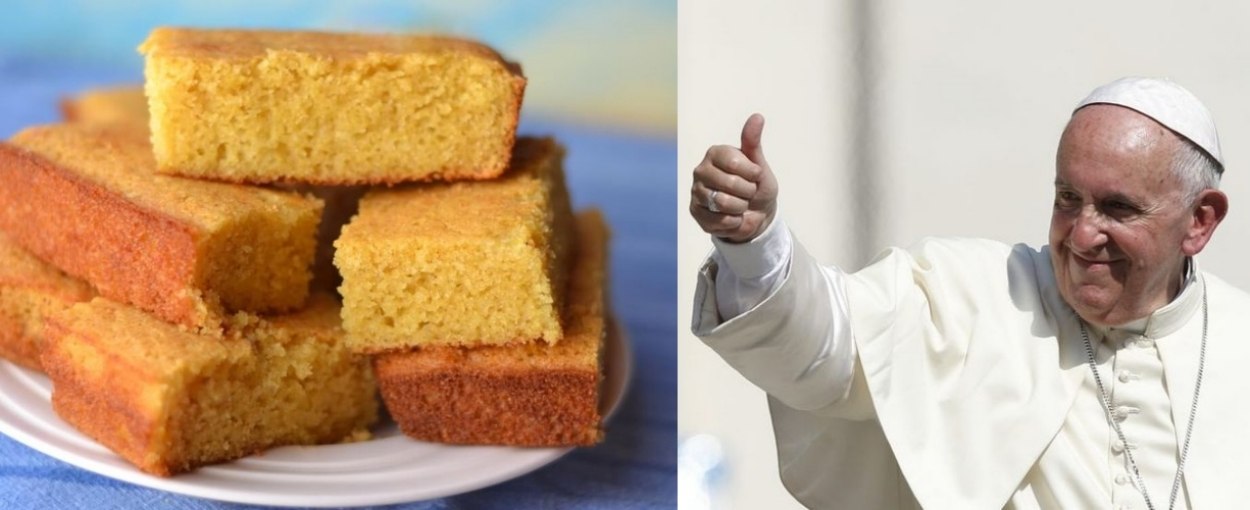 Desertul simplu care l-a impresionat pe Papa Francisc în România: o prăjitură tradițională din Blaj.