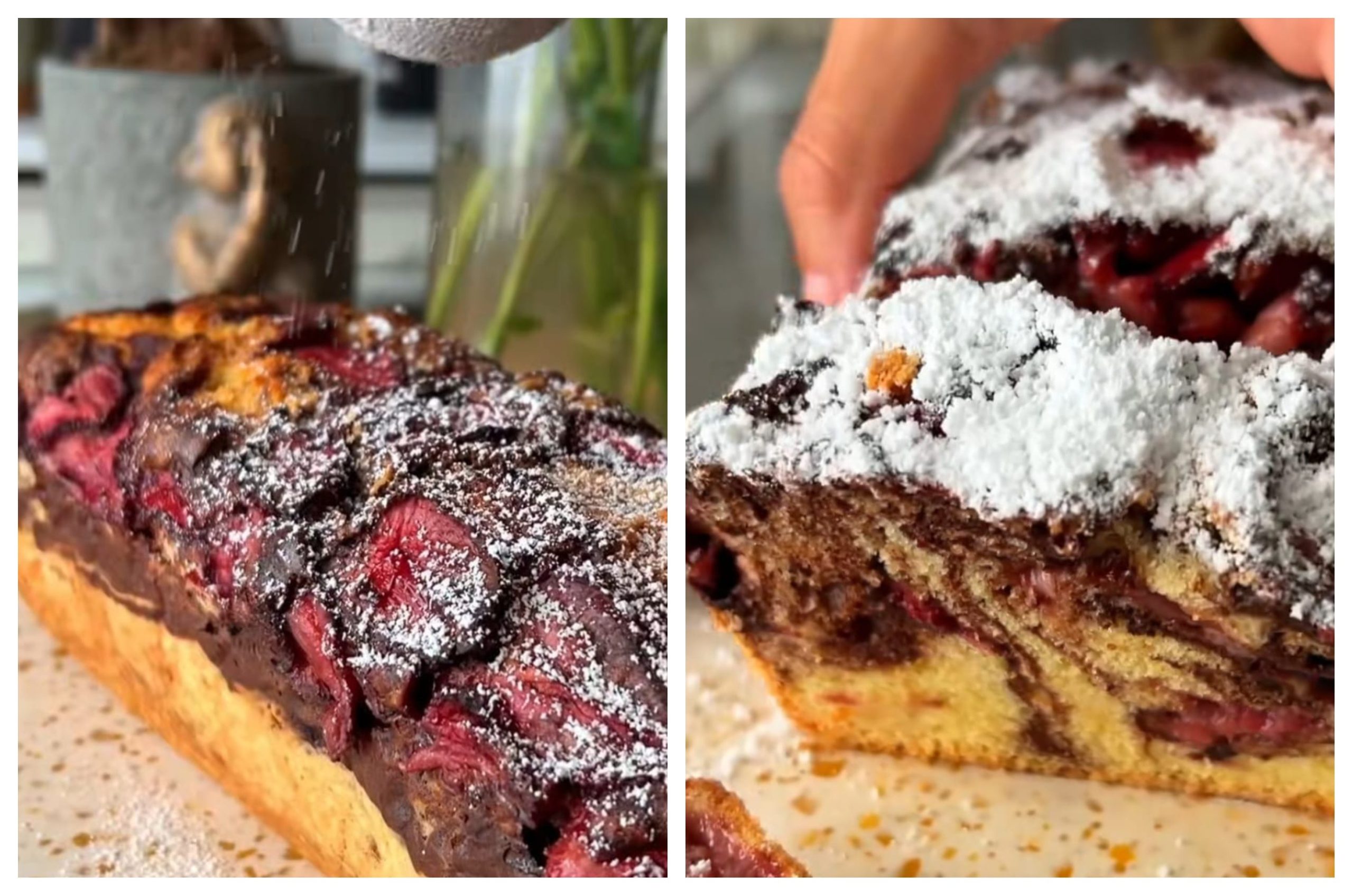 Chec cu cacao și căpșuni, rețeta pe care o vei pregăti toata vara. Ce trebuie să adaugi pentru un desert pufos și aromat. VIDEO