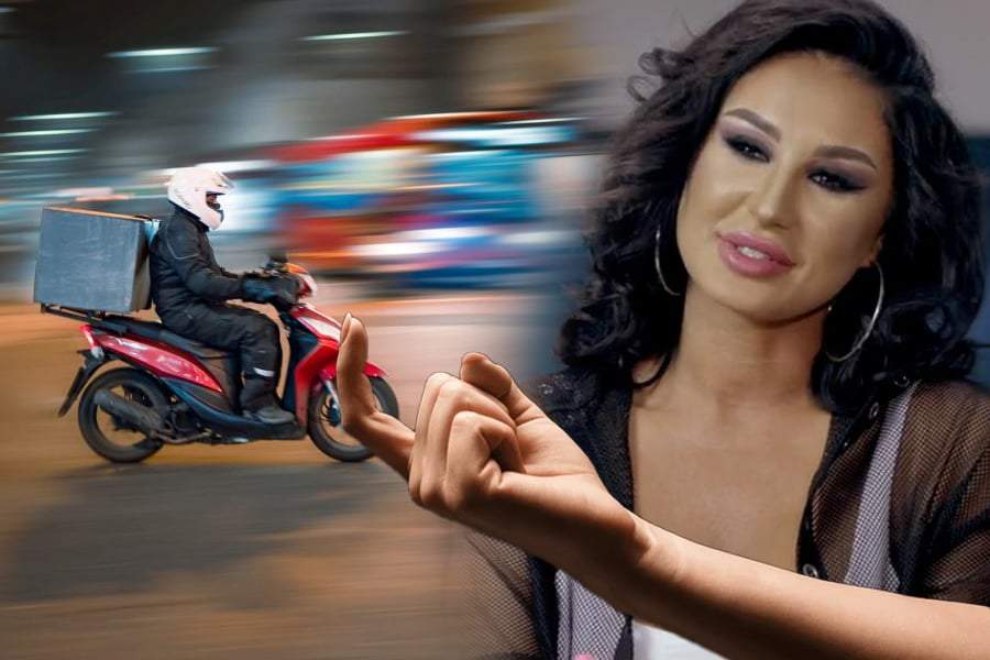 Dana Badea a rugat livratorul care i-a adus mâncare să se dezbrace și l-a băgat în dormitor. Ce s-a întâmplat după ce bărbatul a acceptat / VIDEO