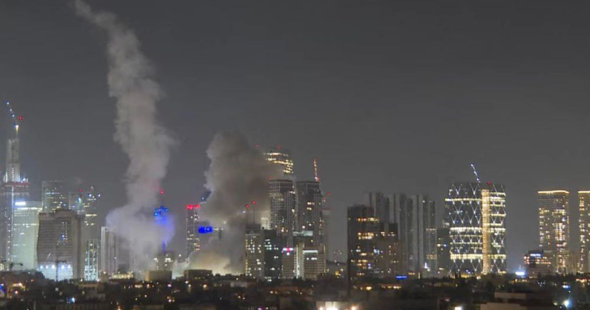 Iranul afirmă că a folosit un nou tip de rachetă balistică împotriva Israelului. Imagini apocaliptice cu proiectilele căzând din cer