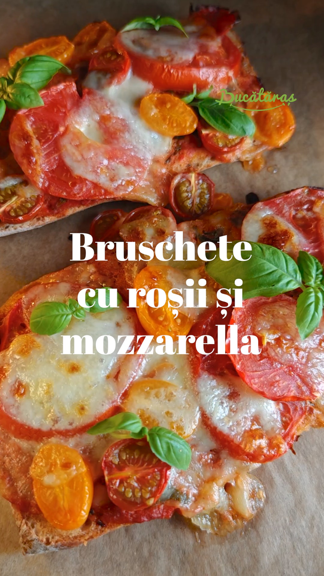 Bruschete cu roșii și mozzarella – Rapide și delicioase Bruschete cu roșii și mozzarella – Rapide și delicioase