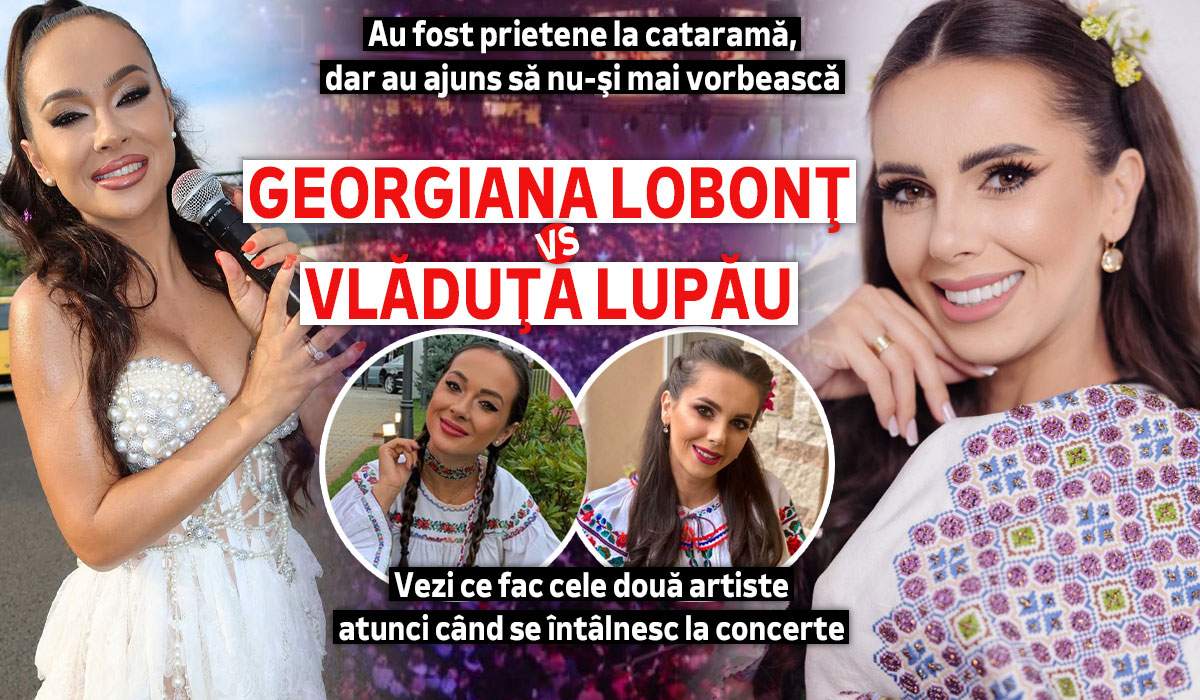 Au fost prietene la cataramă, dar au ajuns să nu-și mai vorbească. Georgiana Lobonț Vs Vlăduța Lupău. Vezi ce fac cele două artiste atunci când se întâlnesc la concerte Au fost prietene la cataramă, dar au ajuns să nu-și mai vorbească. Georgiana Lobonț Vs Vlăduța Lupău. Vezi ce fac cele două artiste atunci când se întâlnesc la concerte