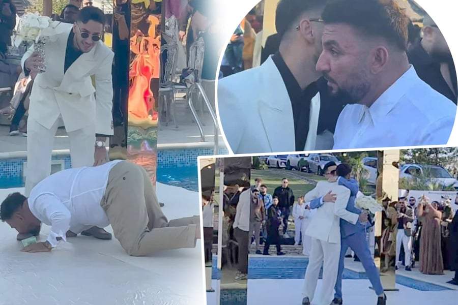 Fiul lui Costel Biju, Tony One, și Antonia s-au căsătorit! Ce decor de basm au la nuntă | FOTO