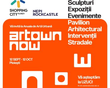 Shopping City Ploiești susține pentru al treilea an consecutiv proiectul ARTOWN NOW