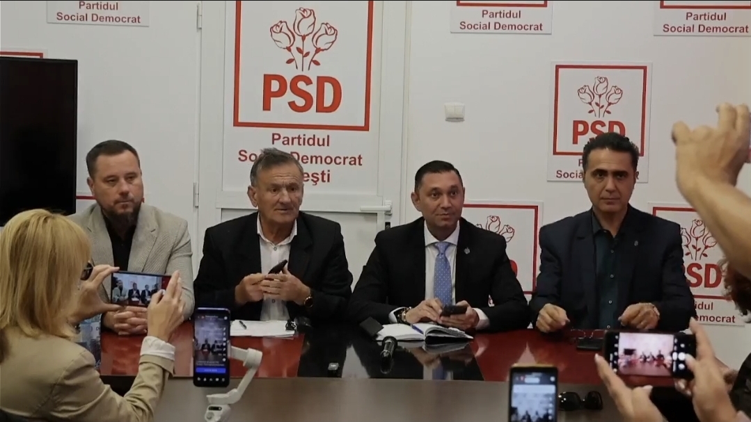Conferință de presă la PSD Ploiești. „Azi am stabilit o întâlnire cu primarul Polițeanu și prefectul Nicodim”