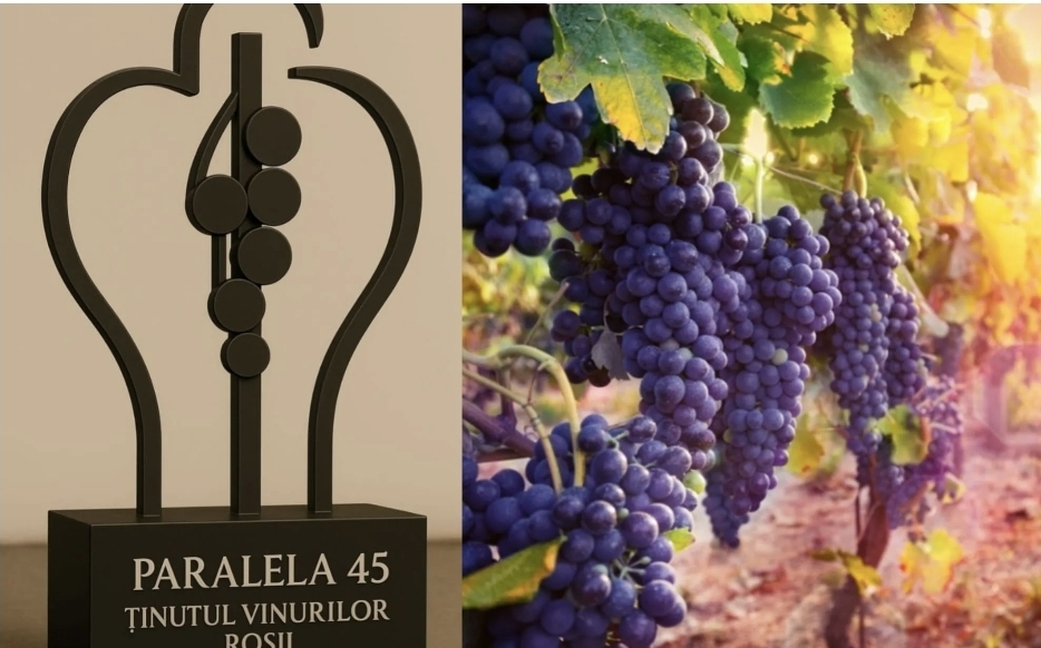 Asociația Bolgiu inaugurează Monumentul „Paralela 45 – Ținutul Vinurilor Roșii” și consacră Valea Călugărească pe harta mondială a vinului