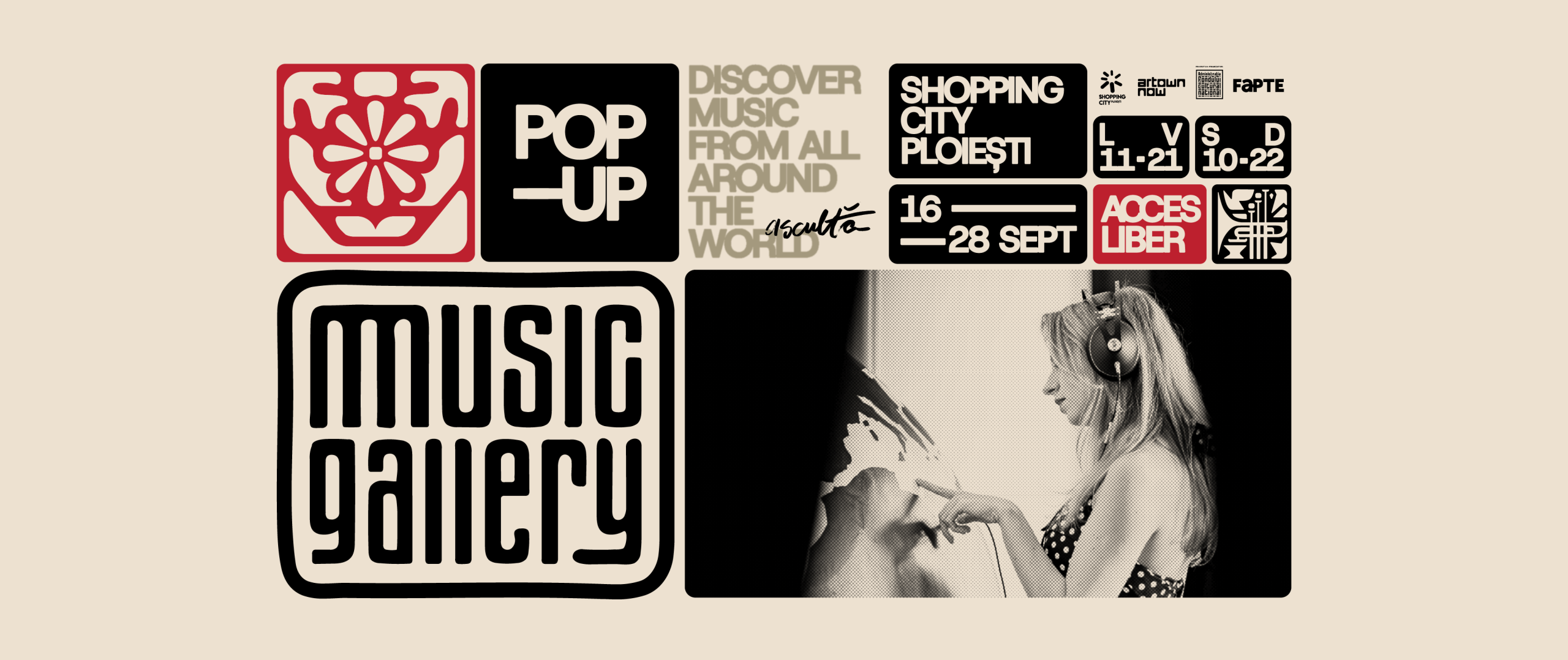 Music Gallery: singura expoziție dedicată muzicii din România ajunge la Shopping City Ploiești
