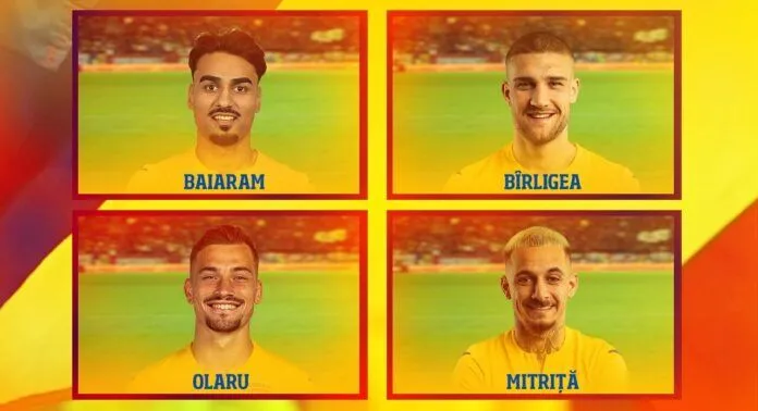 Tricolorii au devenit desene animate! Colecție specială cu jucători și jucătoare ai naționalelor României