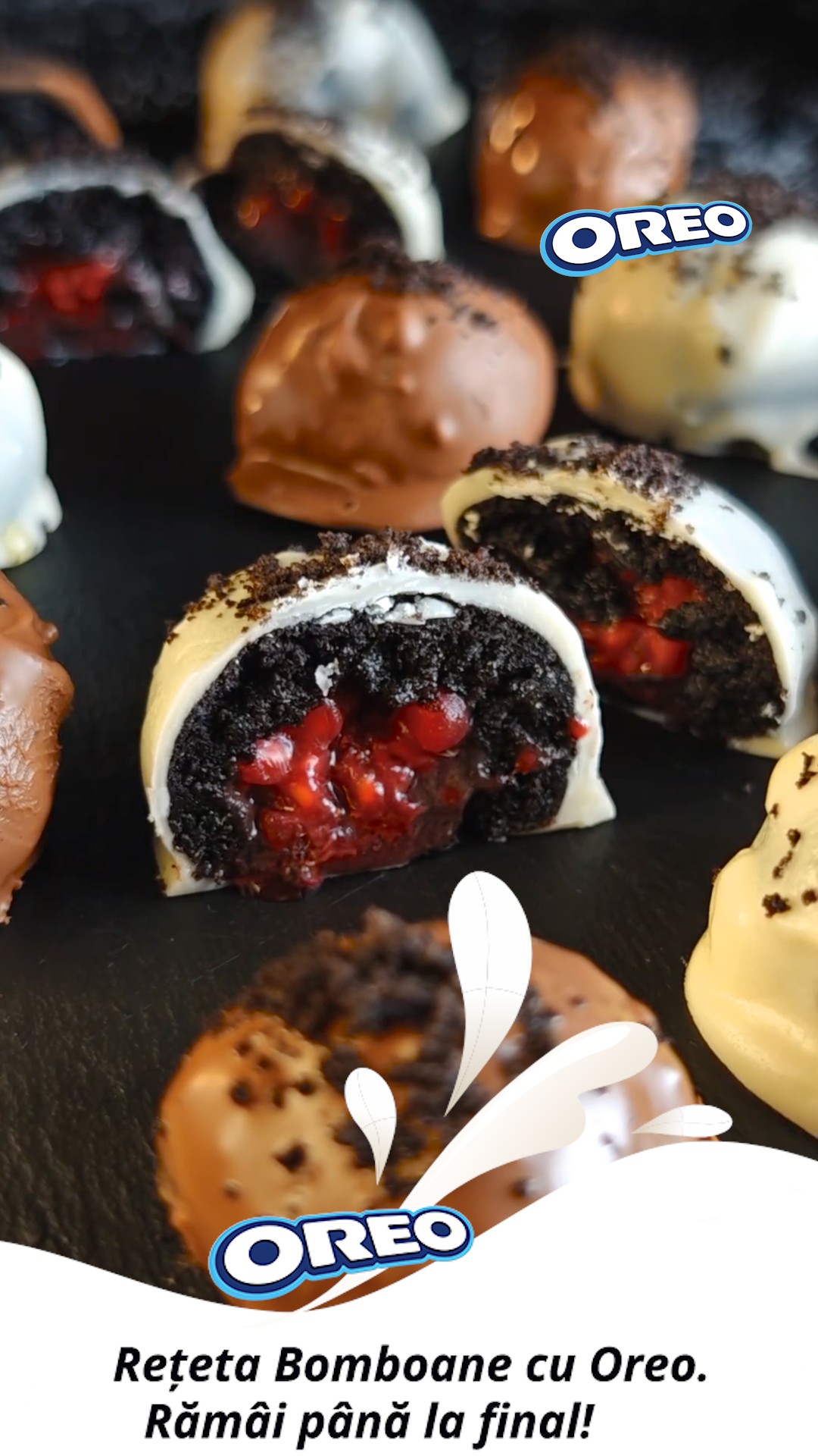 Bomboane cu Oreo – Desertul delicios fără coacere