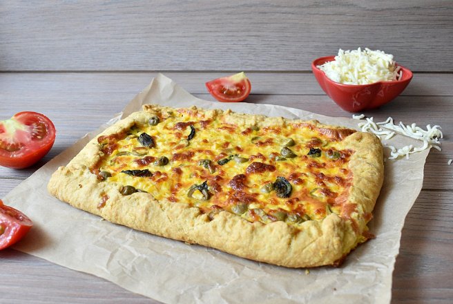 Tarta cu porumb si mozzarella