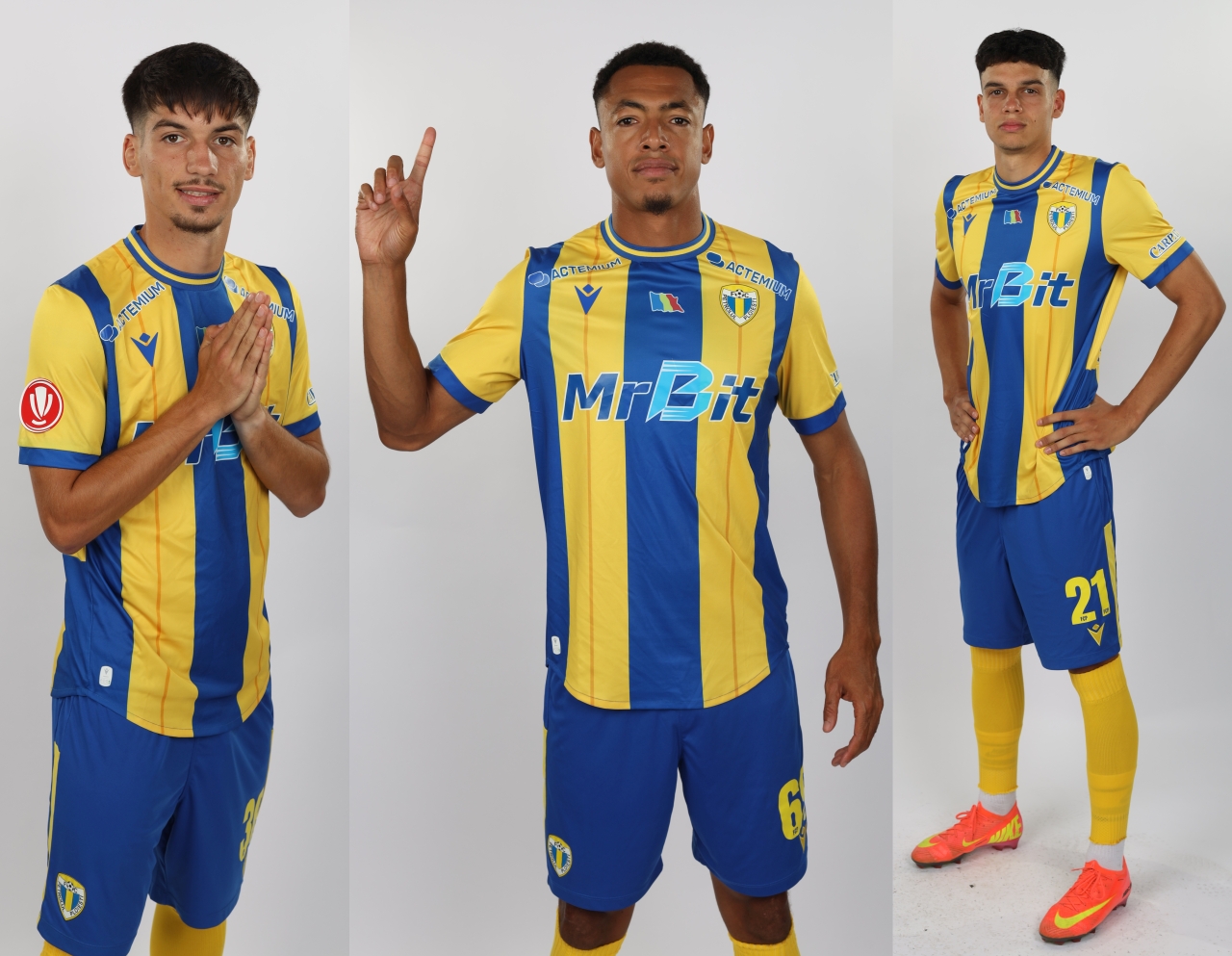 Trei la echipele naționale și alți trei remarcați în Superliga