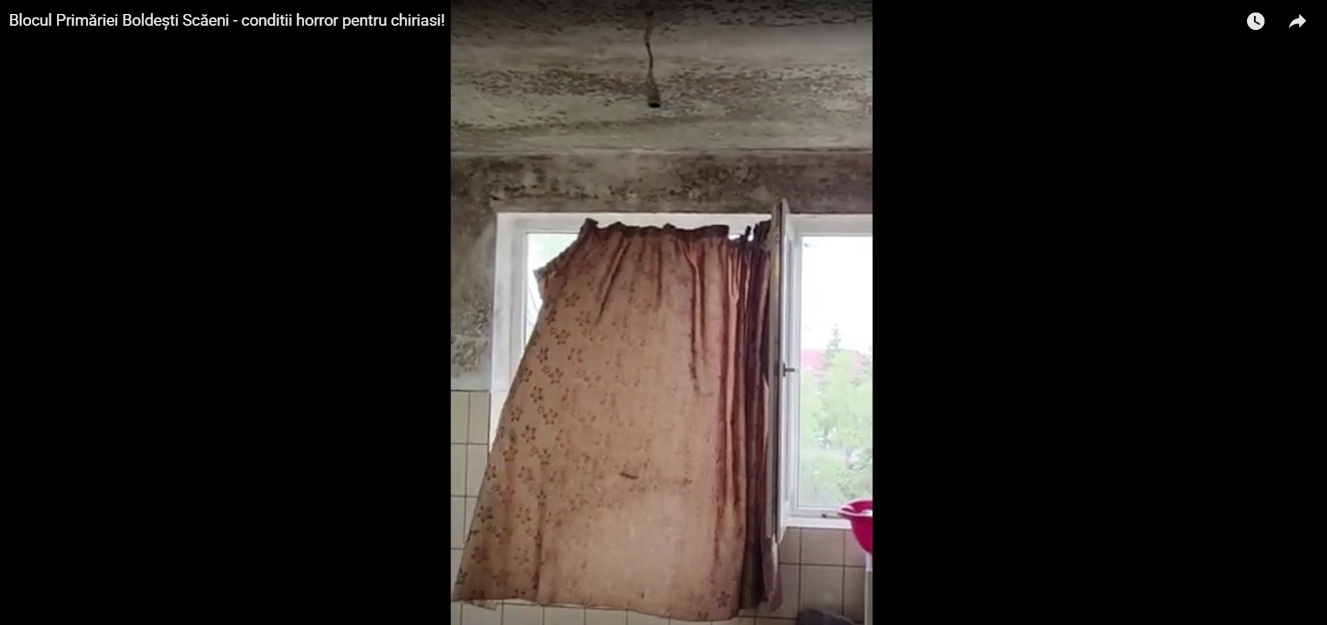 VIDEO: Chiriași în blocul horror al Primăriei Boldești-Scăeni. Locatarii plătesc la zi pentru umezeală și mucegai VIDEO: Chiriași în blocul horror al Primăriei Boldești-Scăeni. Locatarii plătesc la zi pentru umezeală și mucegai