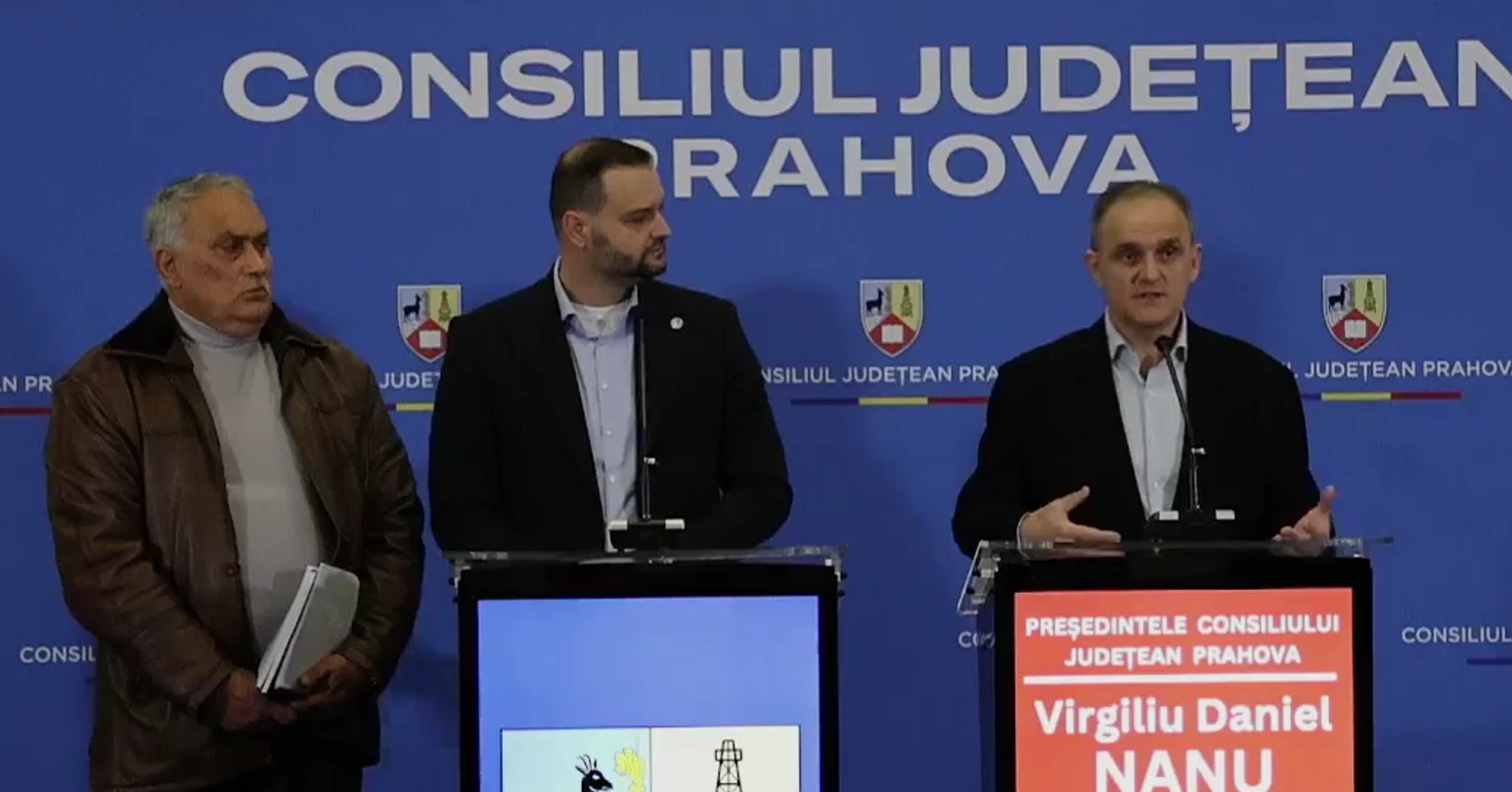 VIDEO: Începe modernizarea rețelei de apă la Slănic. Virgil Nanu: Județul trebuie să se dezvolte, nu are voie să stea pe loc!