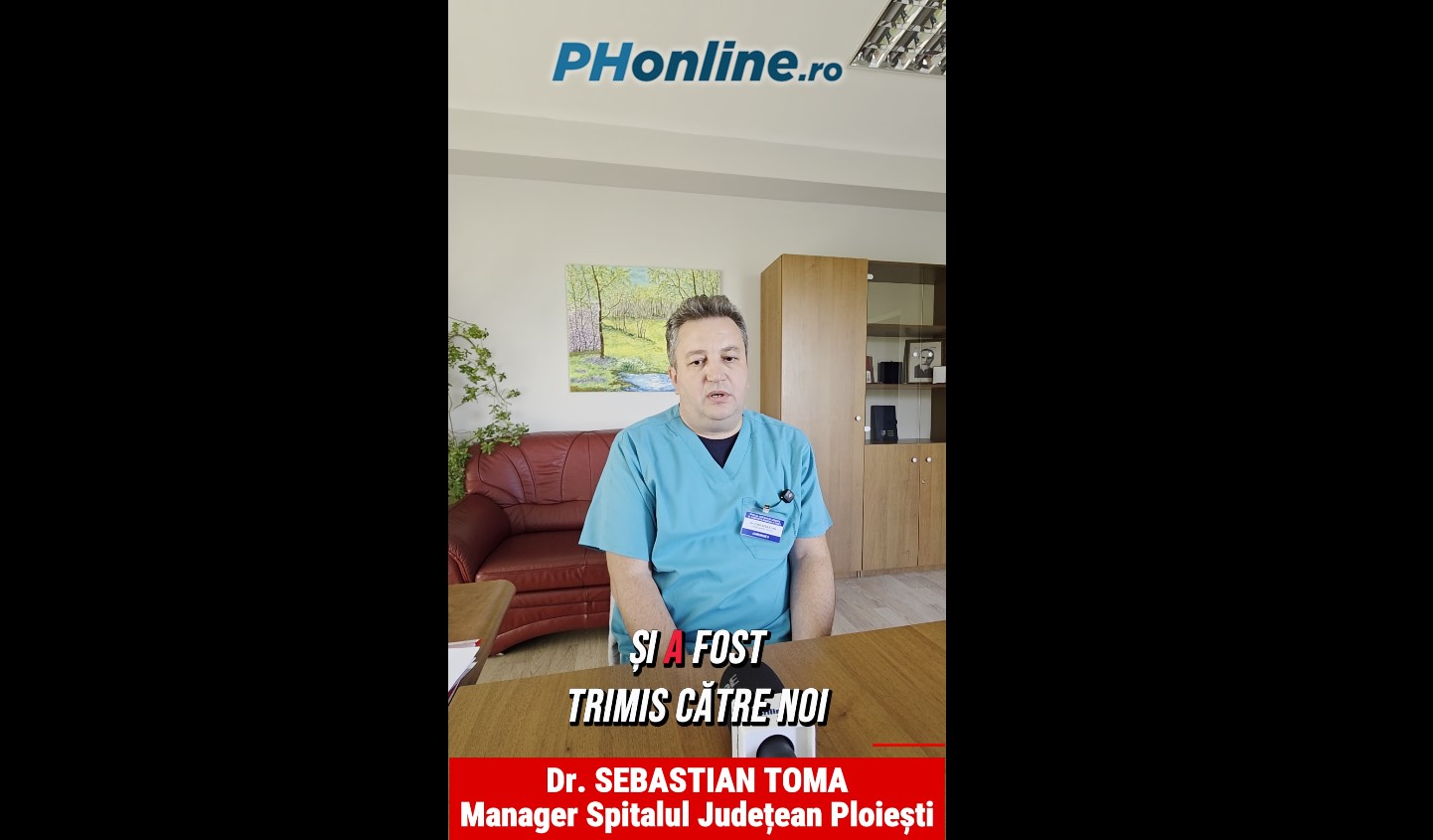 VIDEO: Spitalul Județean Ploiești e pe mâini bune! Interviu cu chirurgul Sebastian Toma, managerul celui mai mare spital din Prahova VIDEO: Spitalul Județean Ploiești e pe mâini bune! Interviu cu chirurgul Sebastian Toma, managerul celui mai mare spital din Prahova