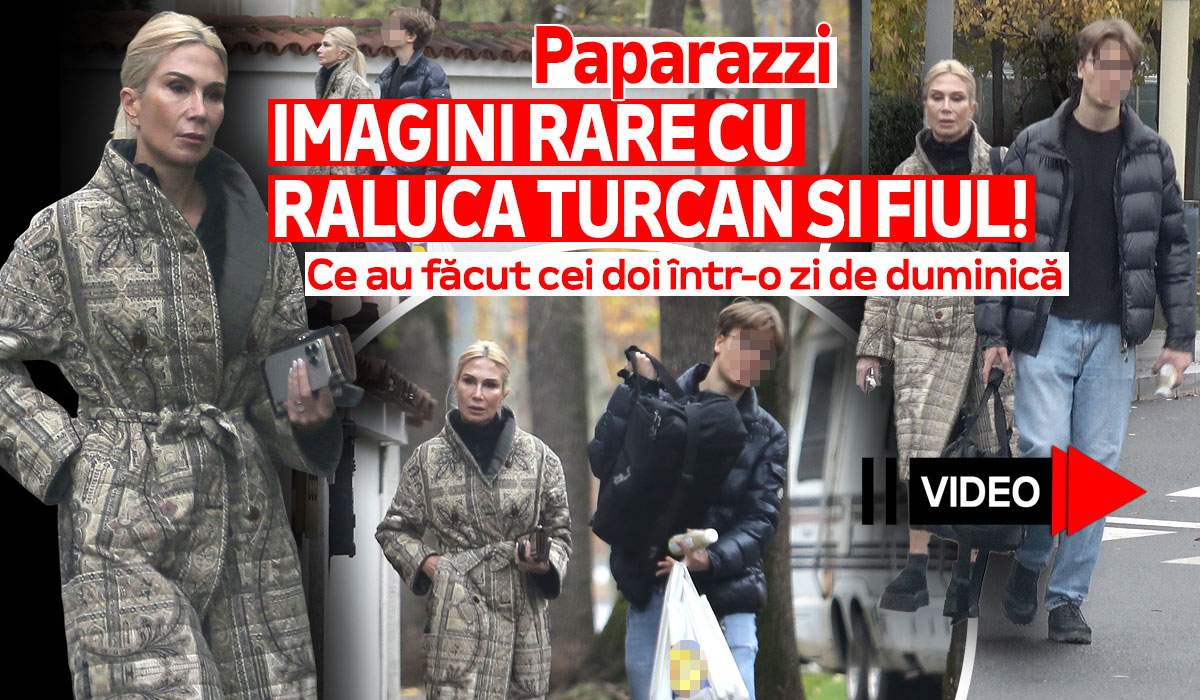 Imagini rare cu Raluca Turcan și fiul! Ce au făcut cei doi într-o zi de ...