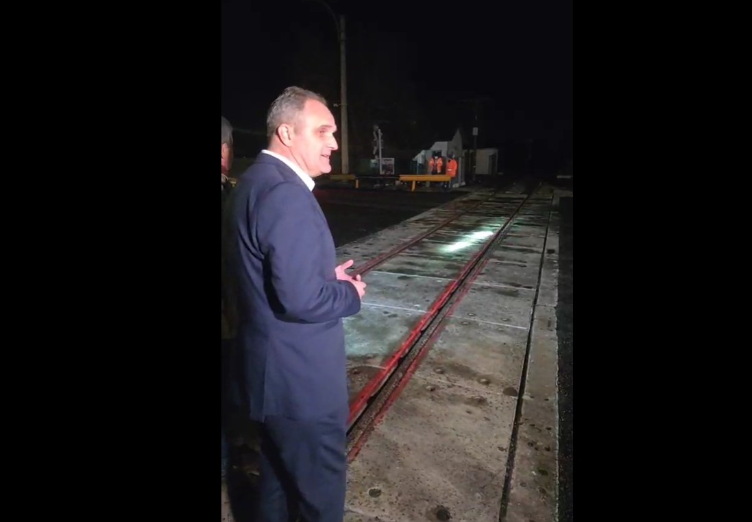 VIDEO: Traficul pe DN 1, redeschis cu o zi înainte. Președintele CJ Virgil Nanu, la fața locului