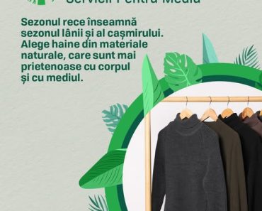 Vitalia:  Știai că hainele pe care le alegi pentru sezonul rece pot influența mediul înconjurător?