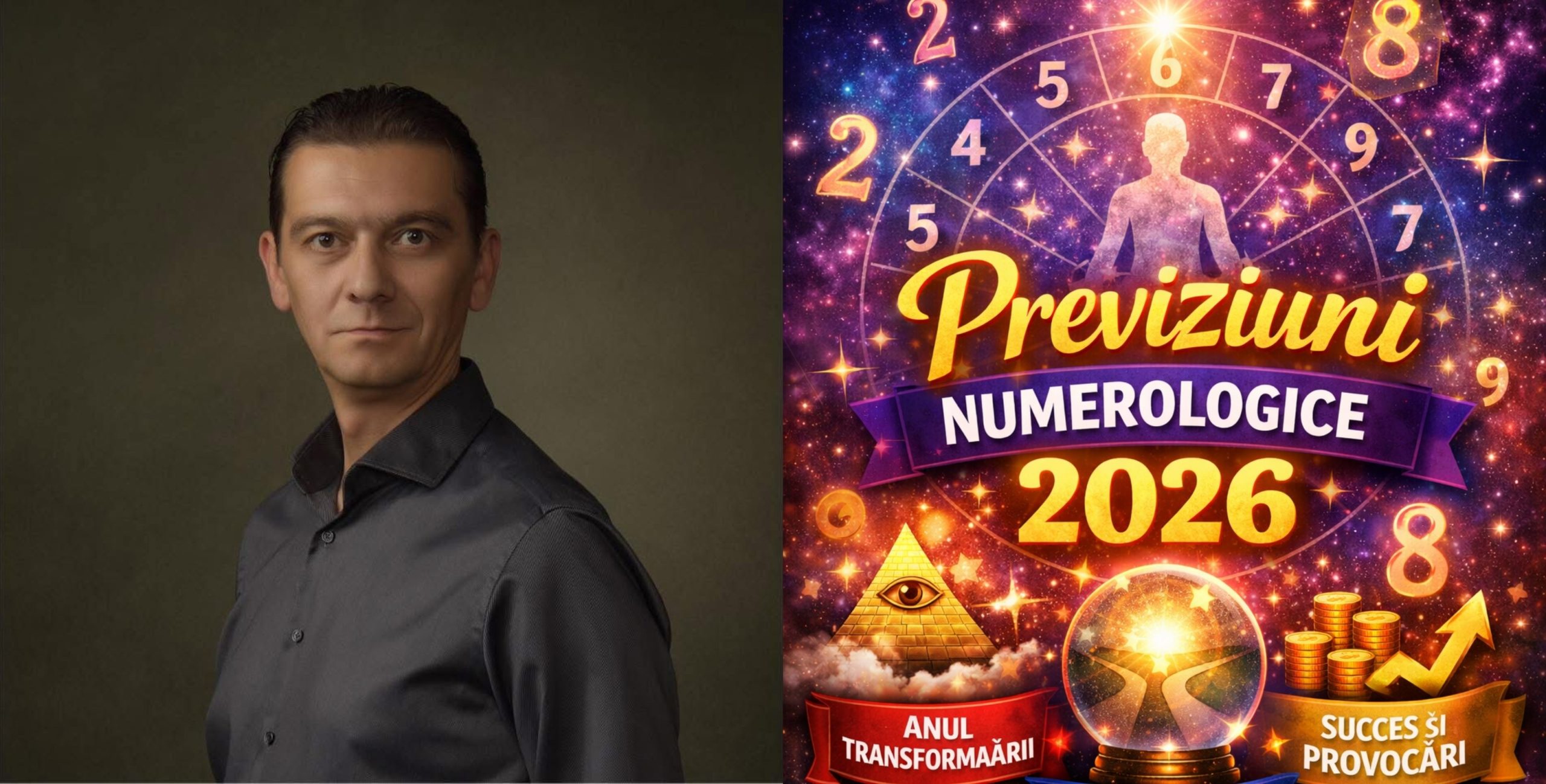 Previziuni numerologice în iubire pentru anul 2026! Numerologul Cristian Terran: „Anul acesta aduce o energie blândă, protectoare, aproape magică”