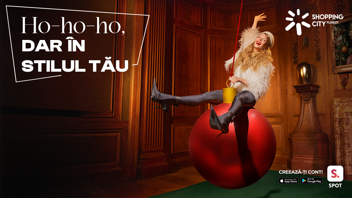 Shopping City Ploiești dă startul sezonului festiv cu noi surprize, prin campania  „Ho–ho–ho, dar în stilul tău!”
