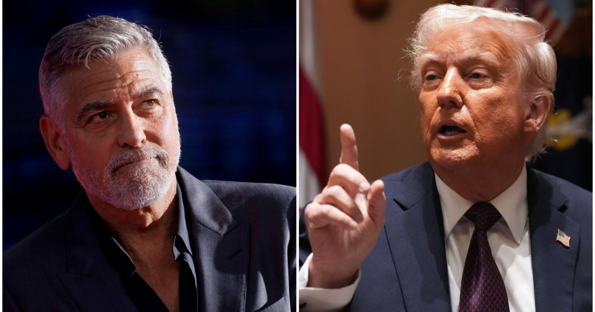 George Clooney îi răspunde lui Trump, după ce președintele SUA a ironizat cetățenia sa franceză