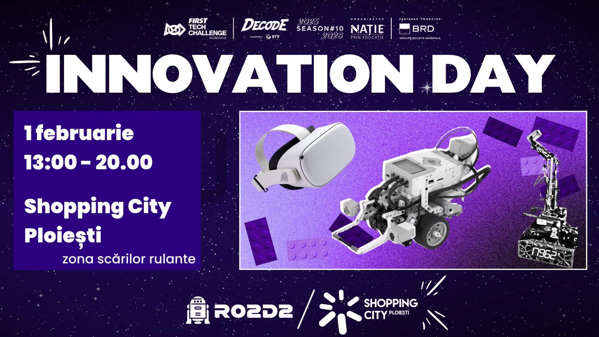Shopping City Ploiești aduce o zi plină de inovație și creativitate prin evenimentul Innovation Day Shopping City Ploiești aduce o zi plină de inovație și creativitate prin evenimentul Innovation Day