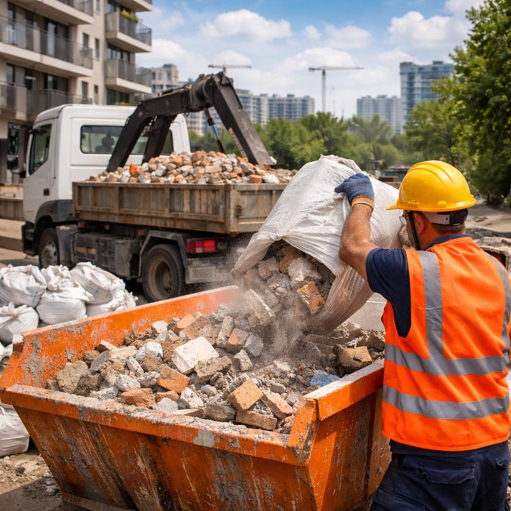 Deșeurile din construcții, o problemă ignorată în marile orașe: cum este gestionată situația în București și Ilfov