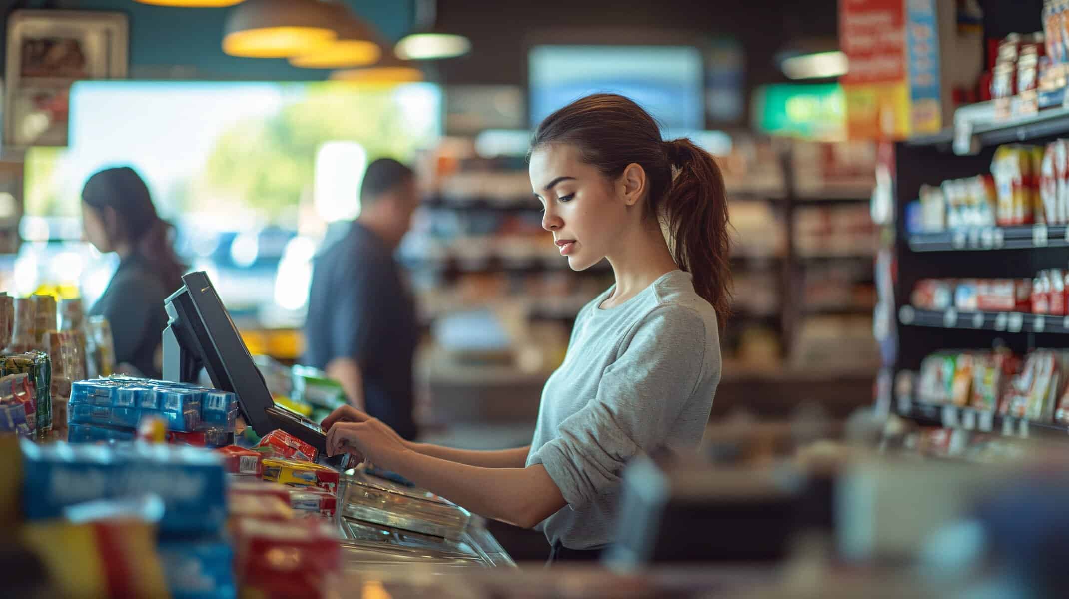 Salariile casierițelor din marile magazine. Cât câștigă angajatele de la LIDL, Carrefour, Kaufland și Mega Image, în 2026