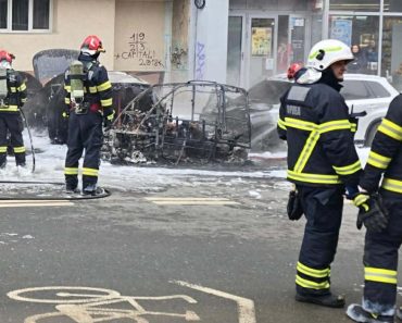 Cum s-a întâmplat cumplita tragedie din București: De ce a murit femeia în mașina electrică arsă ca o torță, iar soțul ei a scăpat