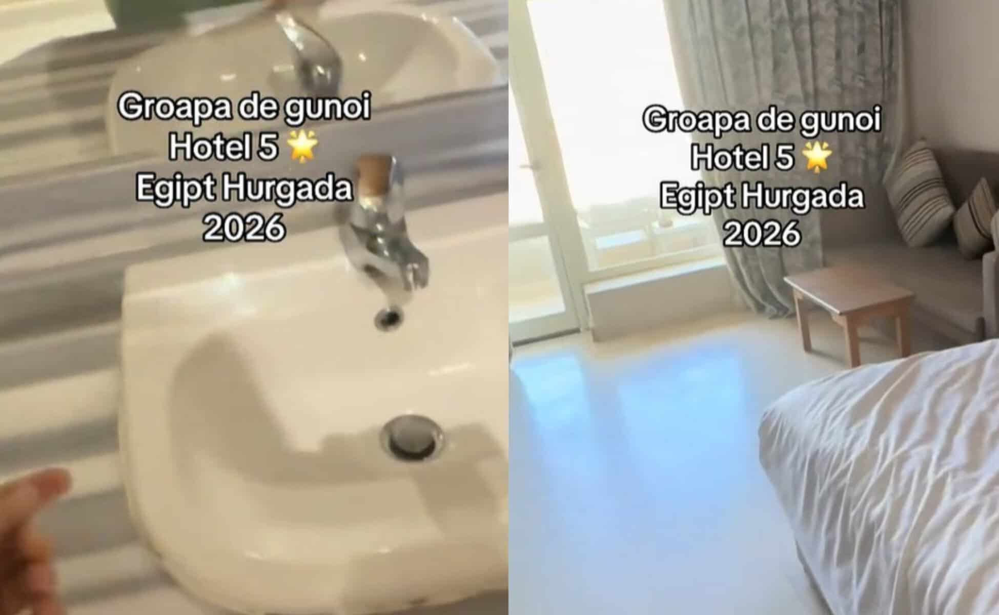 Ce a găsit un român într-un hotel de 5 stele din Egipt. A rămas șocat după ce a plătit 500 de euro: „S-ar putea să te îmbolnăvești cu ceva”