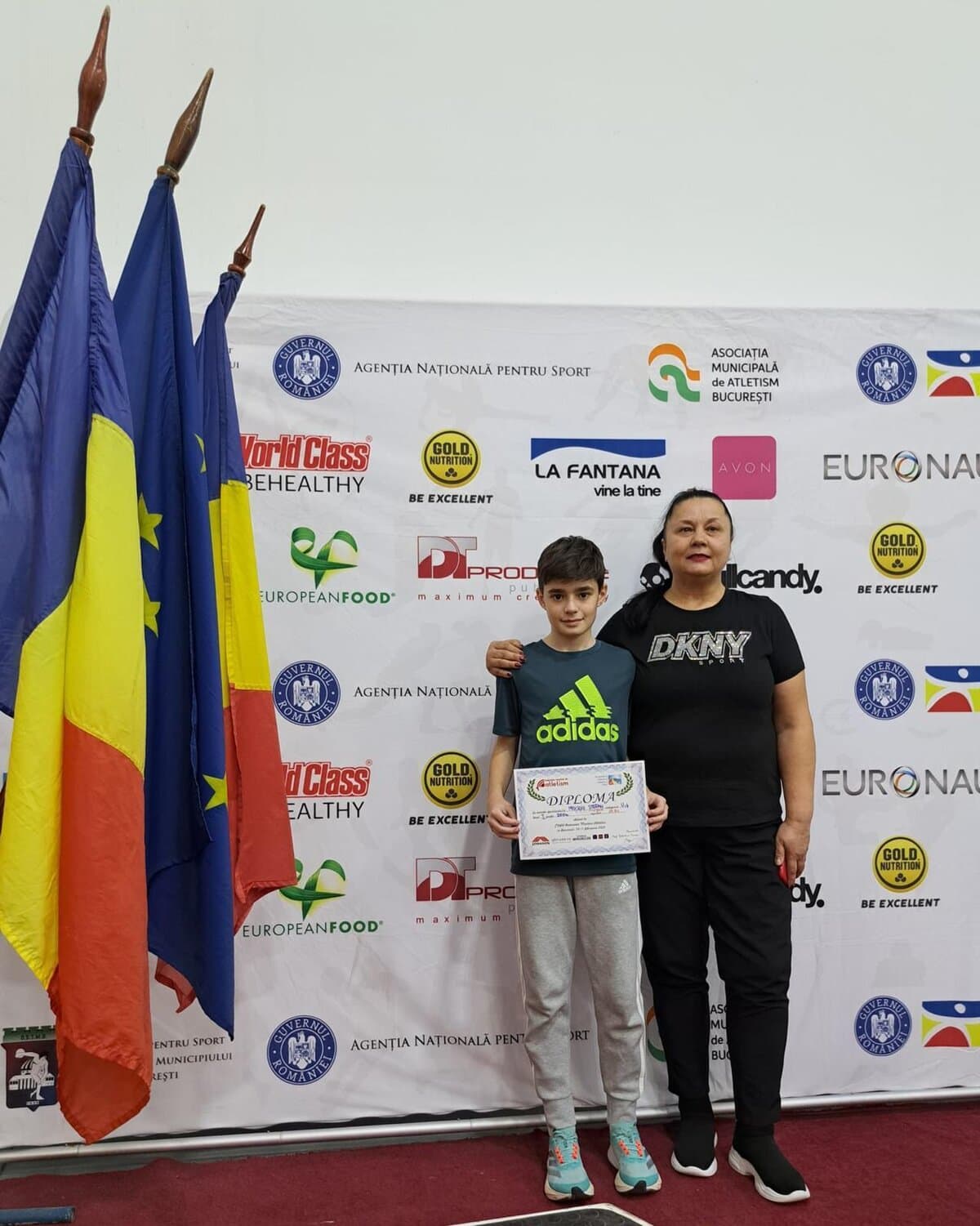Aur, argint și bronz, la primul concurs al anului
