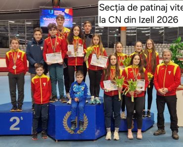 Patinatorii de la Petrolul și CSM Ploiești au “tocit” podiumul de premiere!