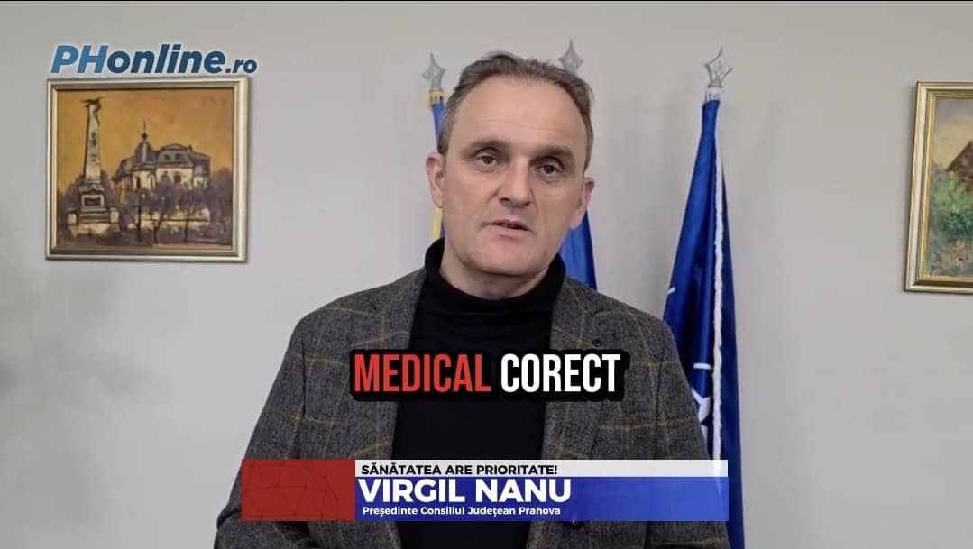 VIDEO: Sănătatea prahovenilor, prioritate pentru Virgil Nanu. Medicii de la Spitalul Județean primesc stimulente financiare
