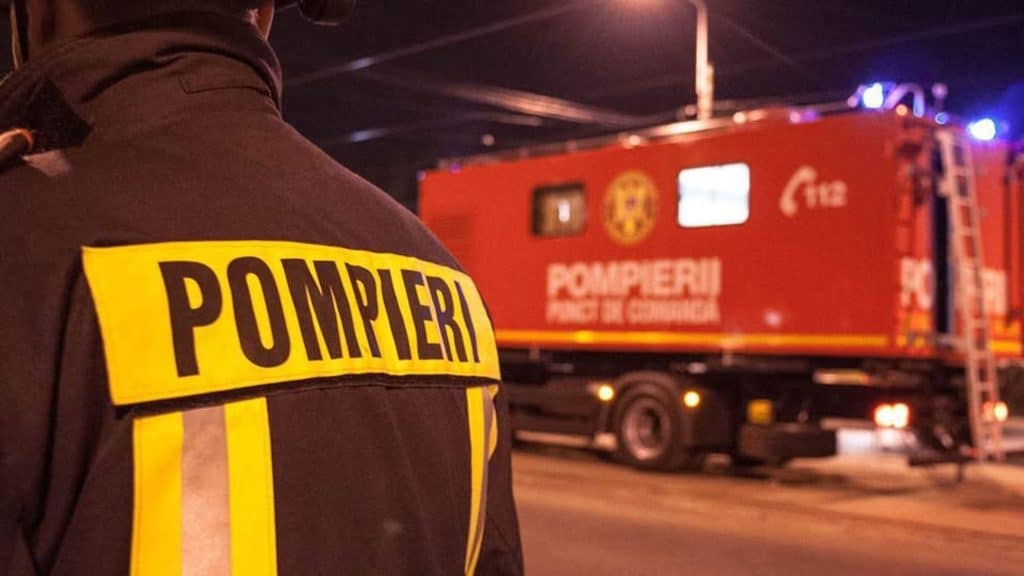 Incendiu la un depozit de produse congelate din Mizil