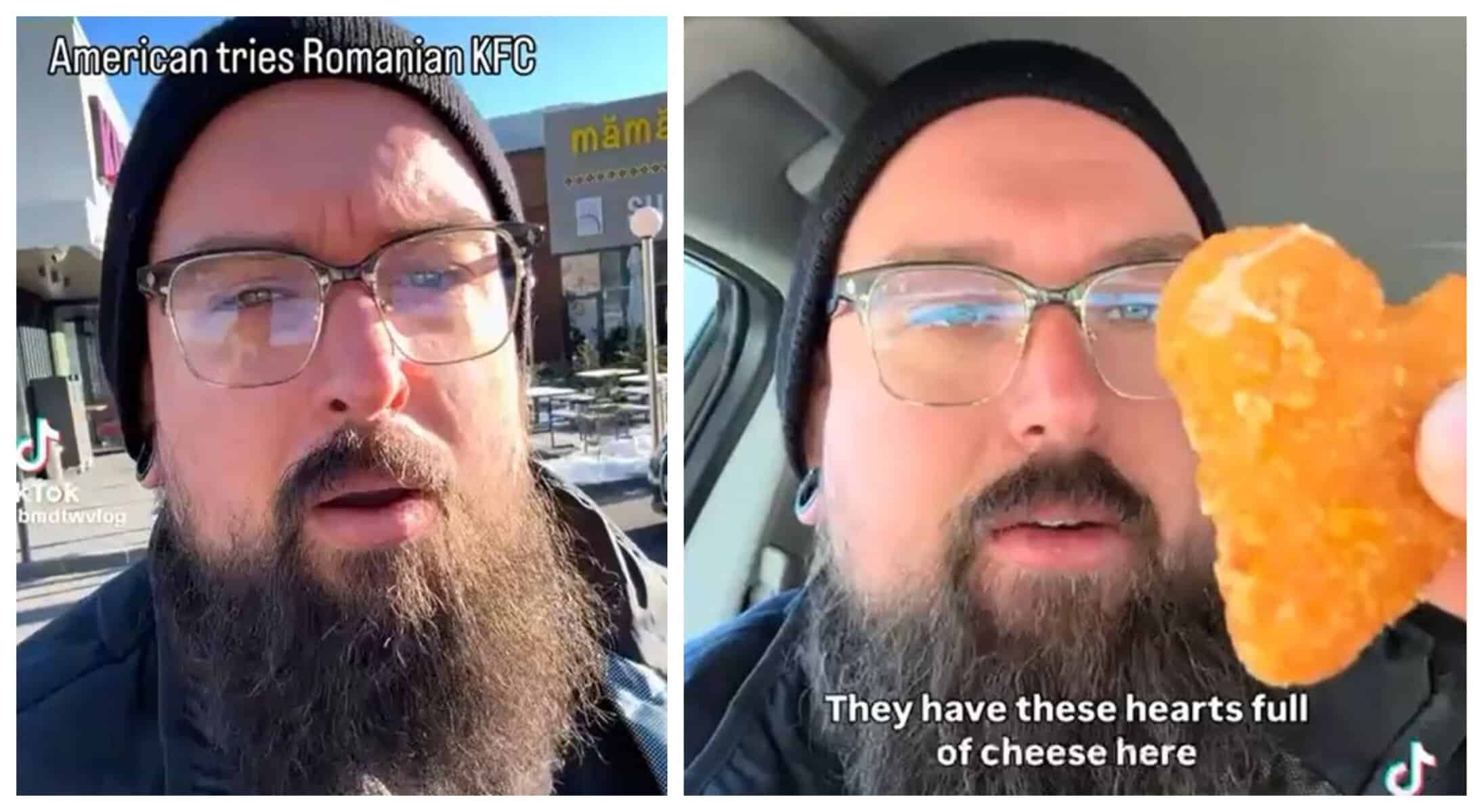 Cum a reacționat un american după ce a mâncat KFC din România: „Frate, sunt complet șocat!” VIDEO
