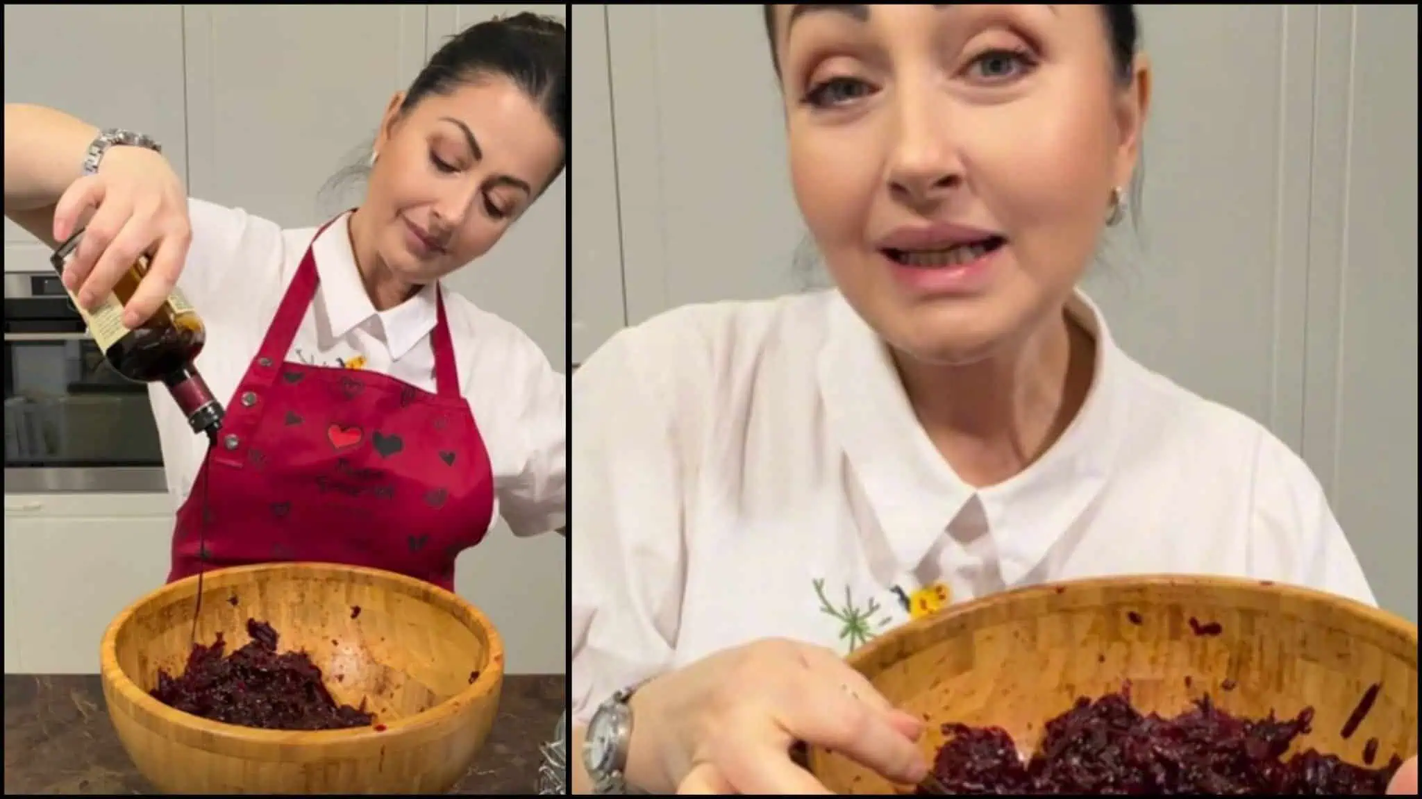 Rețeta de salată de sfeclă dulce a Gabrielei Cristea. Vedeta și-a cucerit fanii cu acest preparat sănătos, gustos și rapid