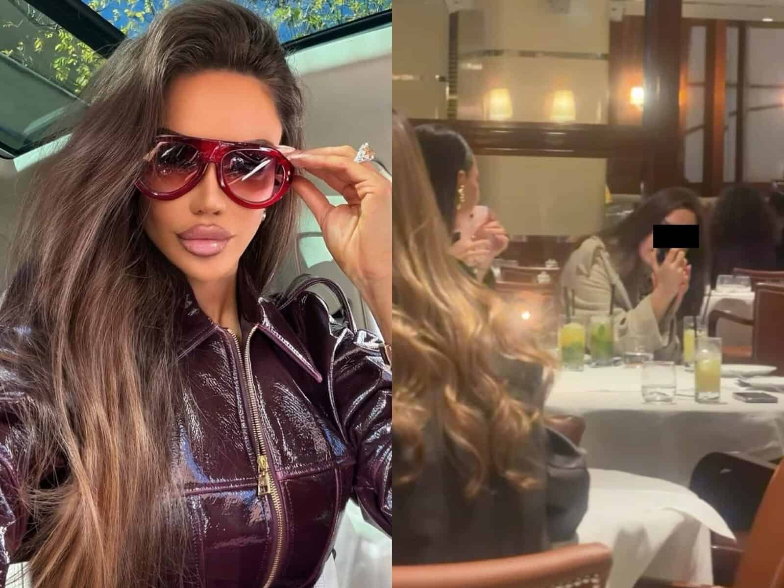 Bianca Drăgușanu a filmat un grup de fete la restaurant! Ce a deranjat-o la comportamentul lor