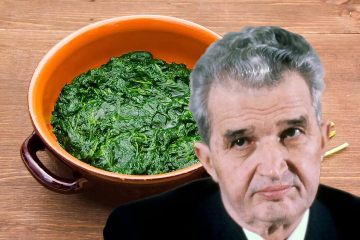 „Îi plăcea să mănânce simplu” Rețeta de post cu spanac pe care Nicolae Ceaușescu o consuma pe săturate. Leguma pe care o evita cu desăvârșire
