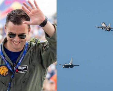 Octavian Palferenț, pilotul militar care a murit încercând să salveze un câine, a fost înmormântat. Gestul sfâșietor făcut de colegii lui, în aer