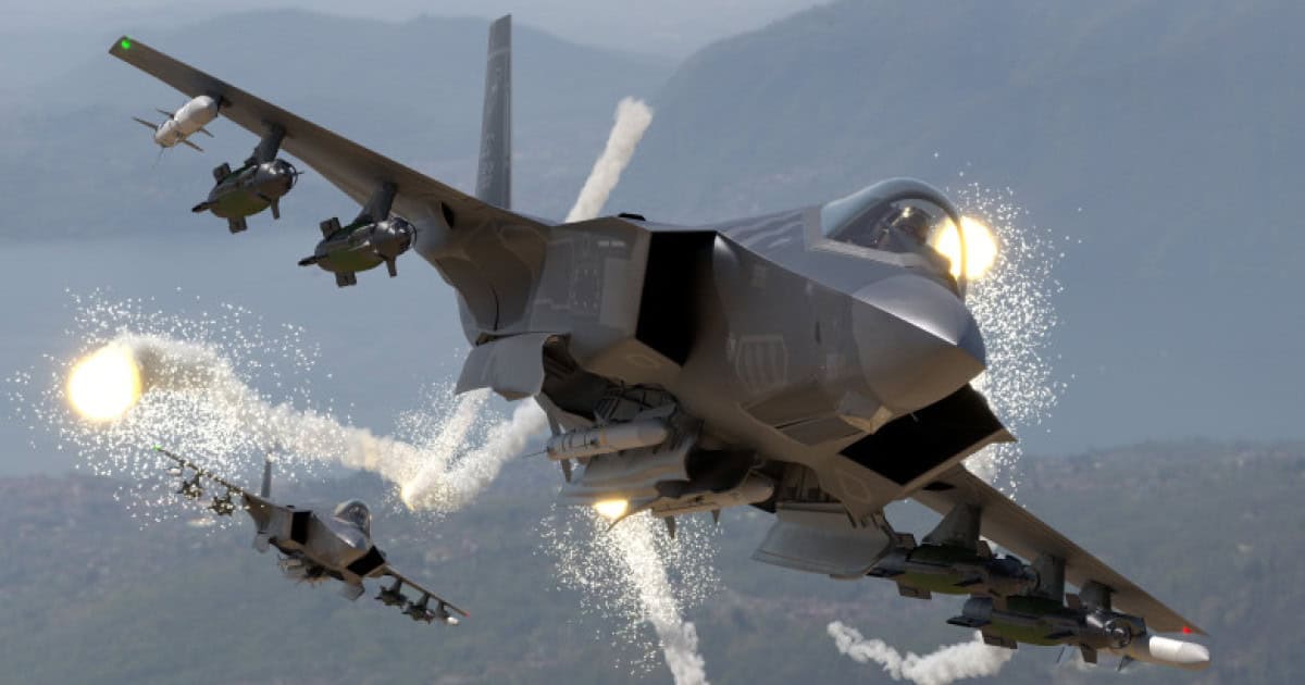Un avion de vânătoare F-35 american avariat a făcut o aterizare de urgență. Garda Revoluționară susține că ea ar fi lovit aparatul