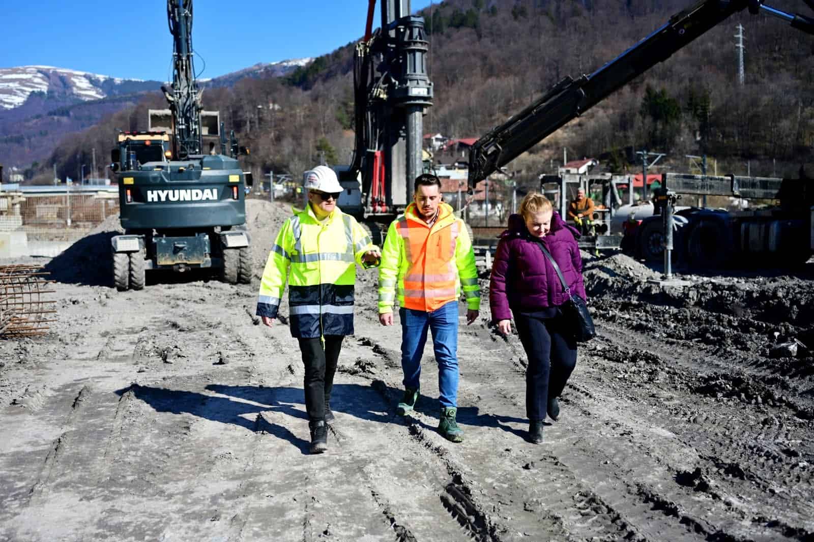 Virgil Nanu, pe șantierul centurii Comarnic: lucrările avansează, iar intervențiile la podul de la Breaza intră într-o nouă etapă